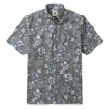 Hawaiian Shirts For Men 1920s Vintage Cotton Misty Garden Short Sleeve Aloha Shirt