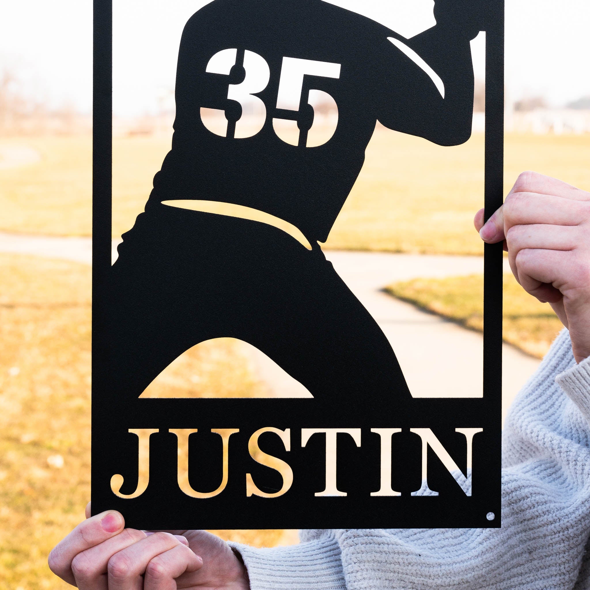 Baseball Athlete Monogram