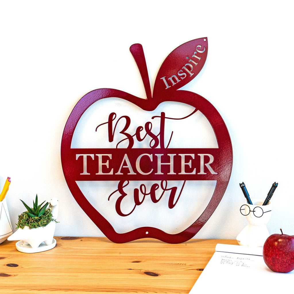 Best Teacher Ever Apple