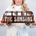 Hippie Van Name Sign
