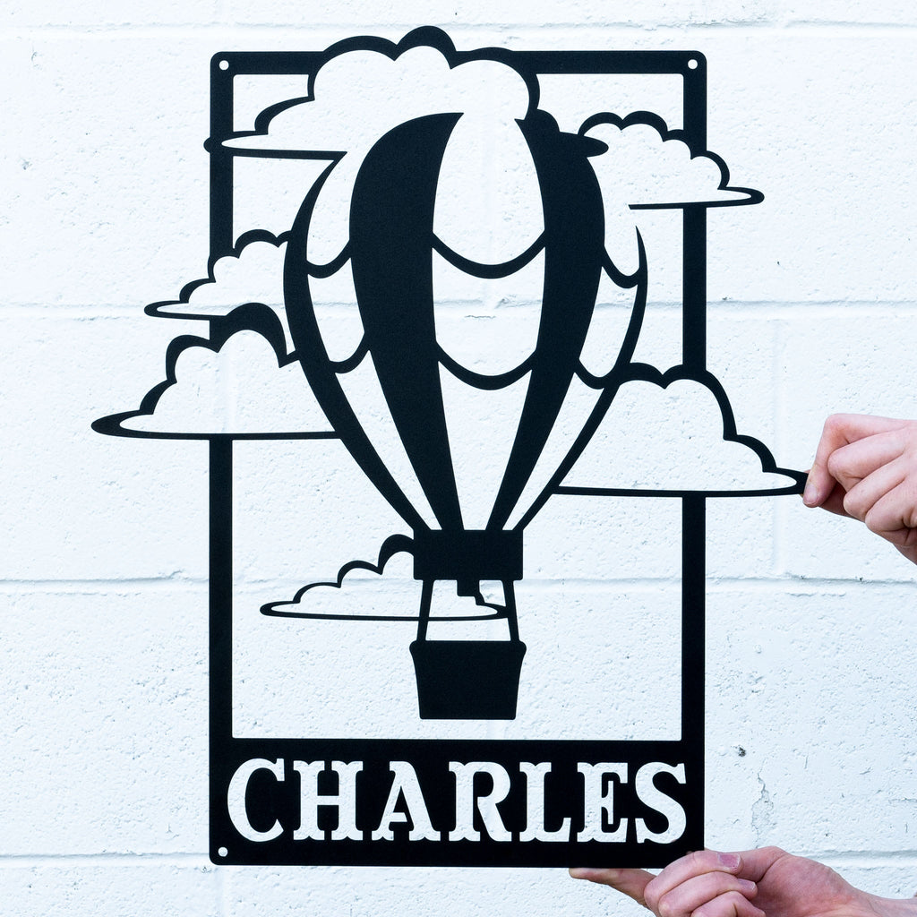 Hot Air Balloon Monogram
