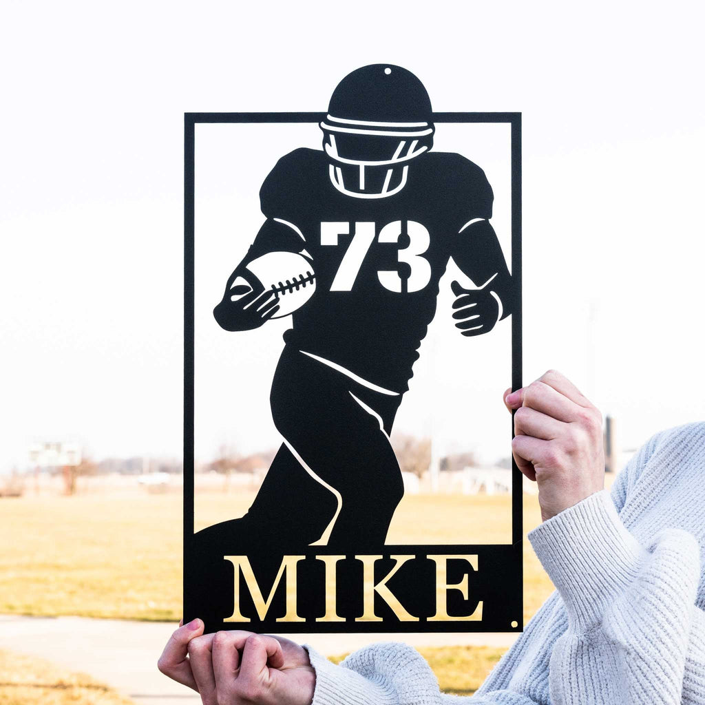 Football Athlete Monogram