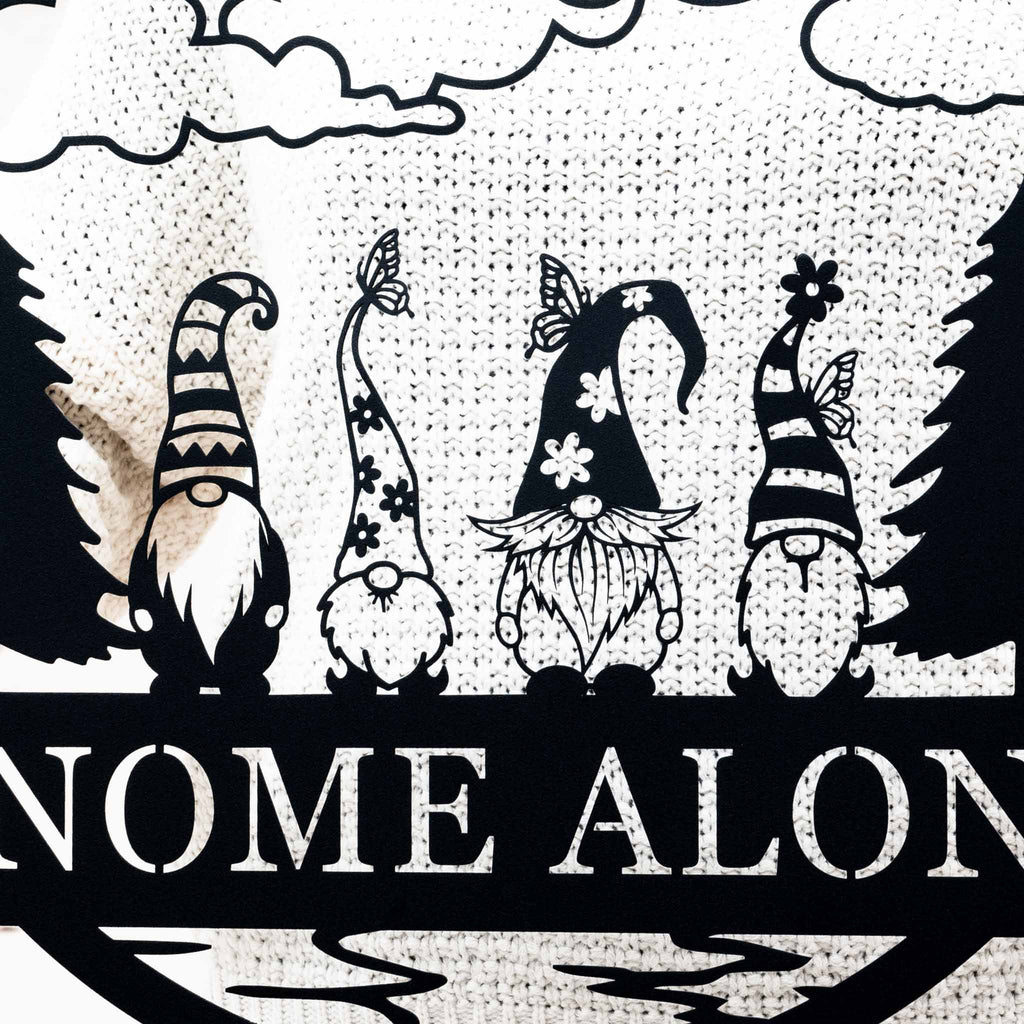 Gnomes Outdoor Monogram