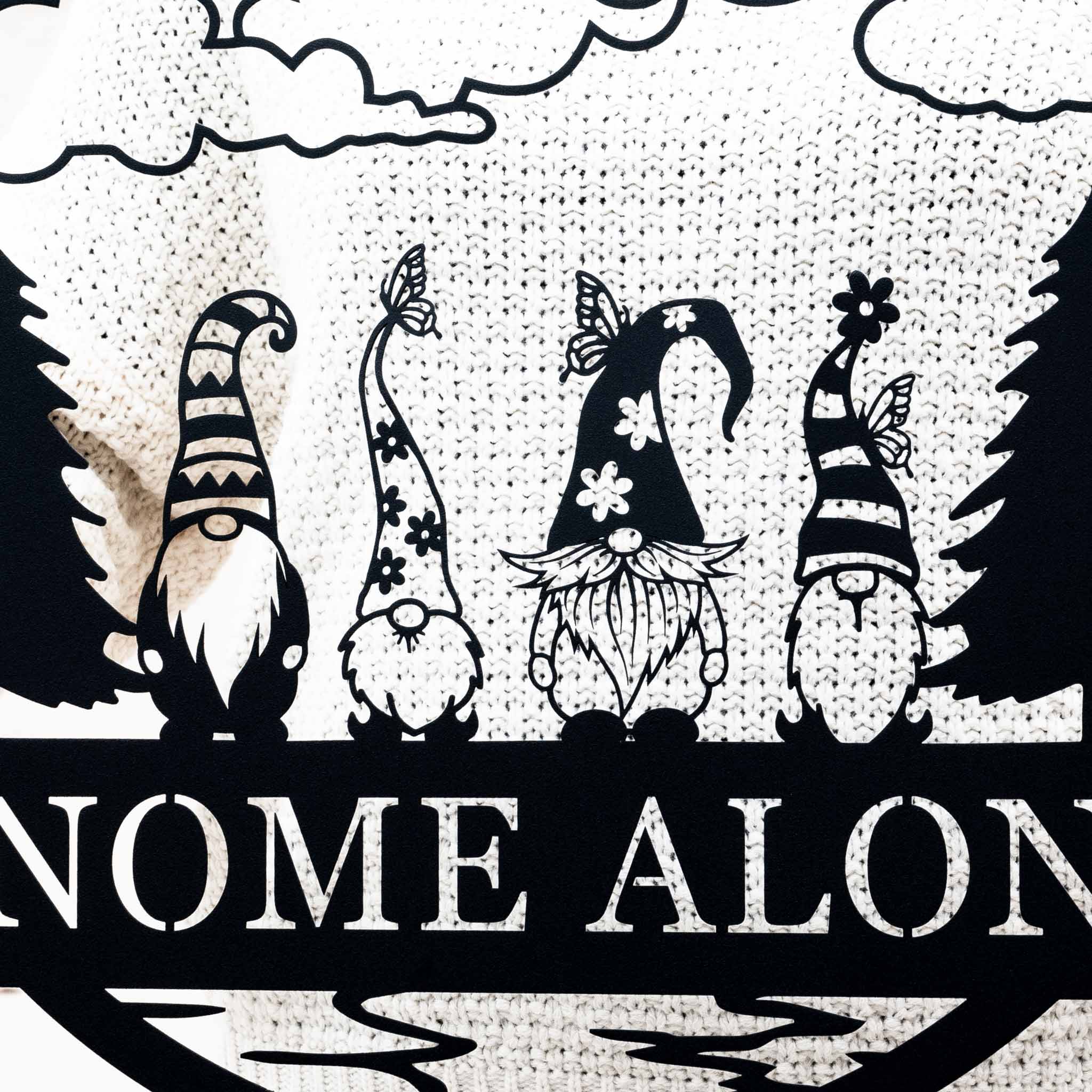 Gnomes Outdoor Monogram