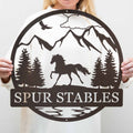 Horse Outdoor Monogram