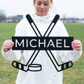 Ice Hockey Monogram