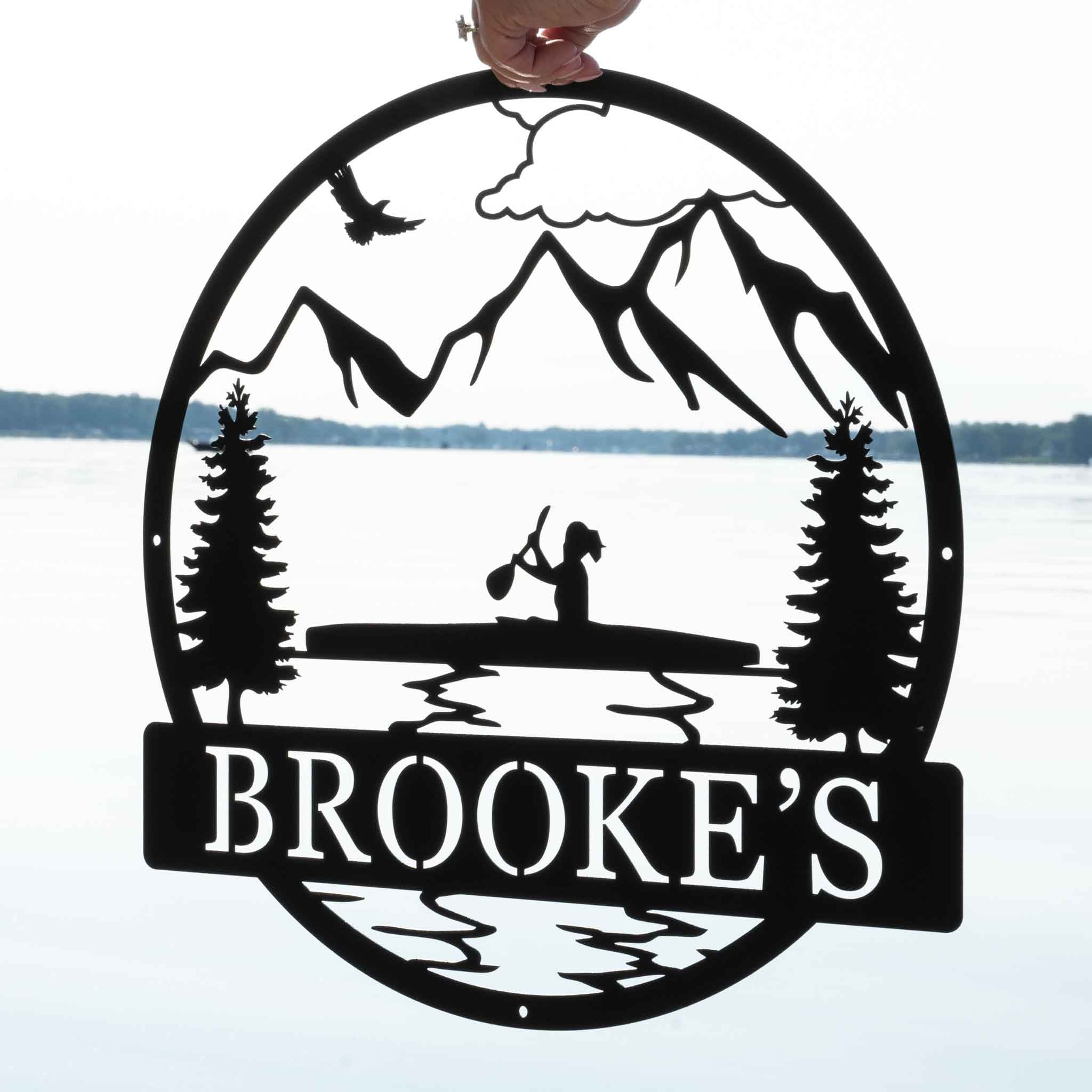 Kayak Outdoor Monogram