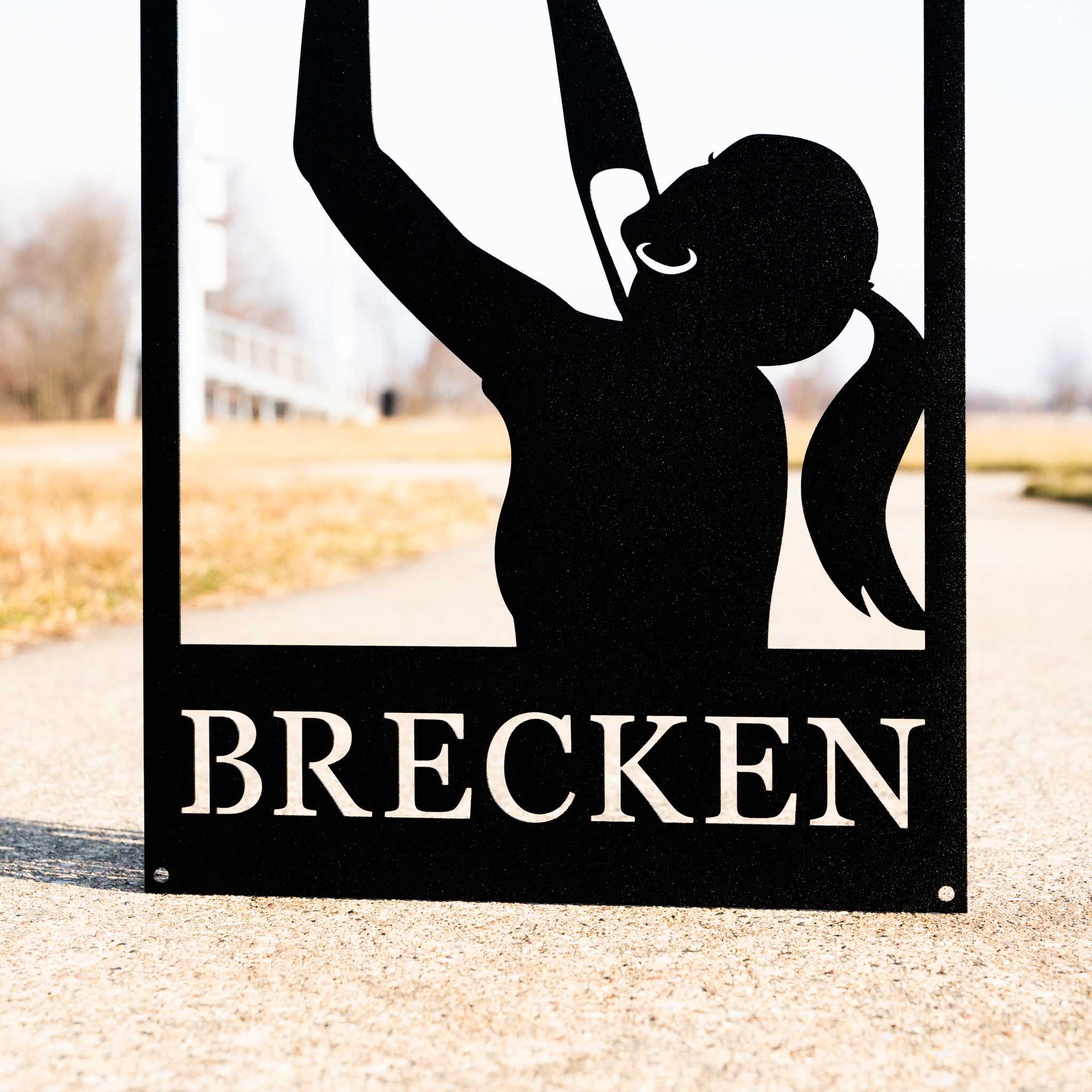 Volleyball Athlete Monogram