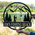 Fisherman Outdoor Monogram