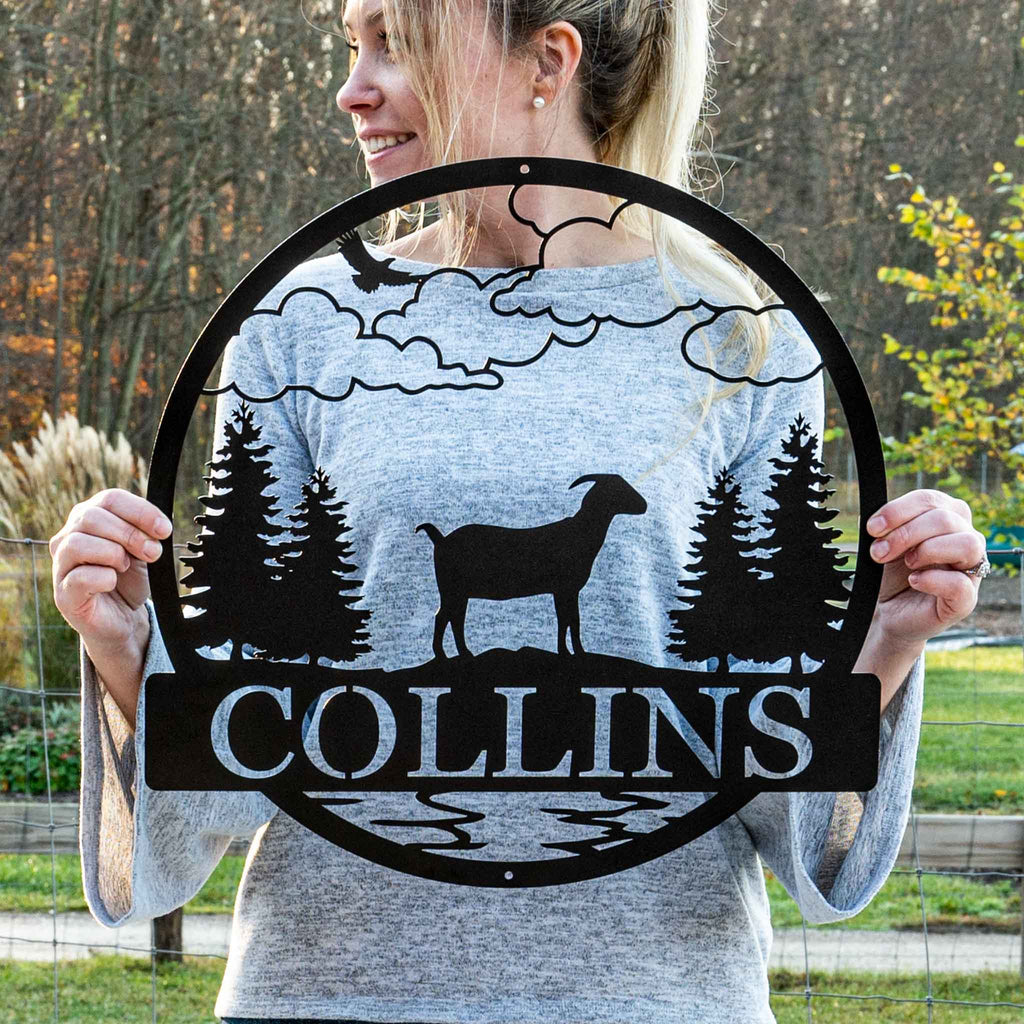 Goat Outdoor Monogram