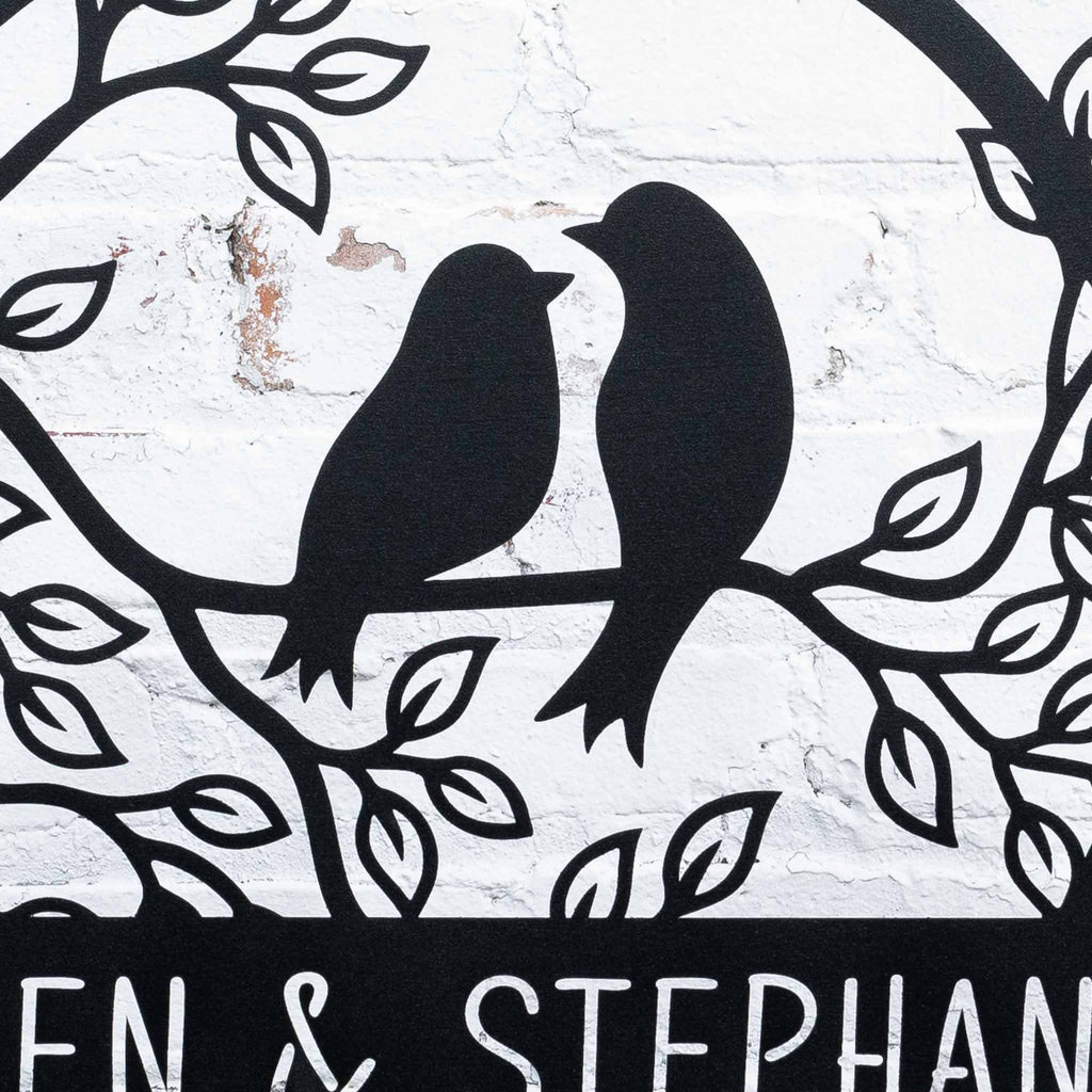 Love Birds Monogram