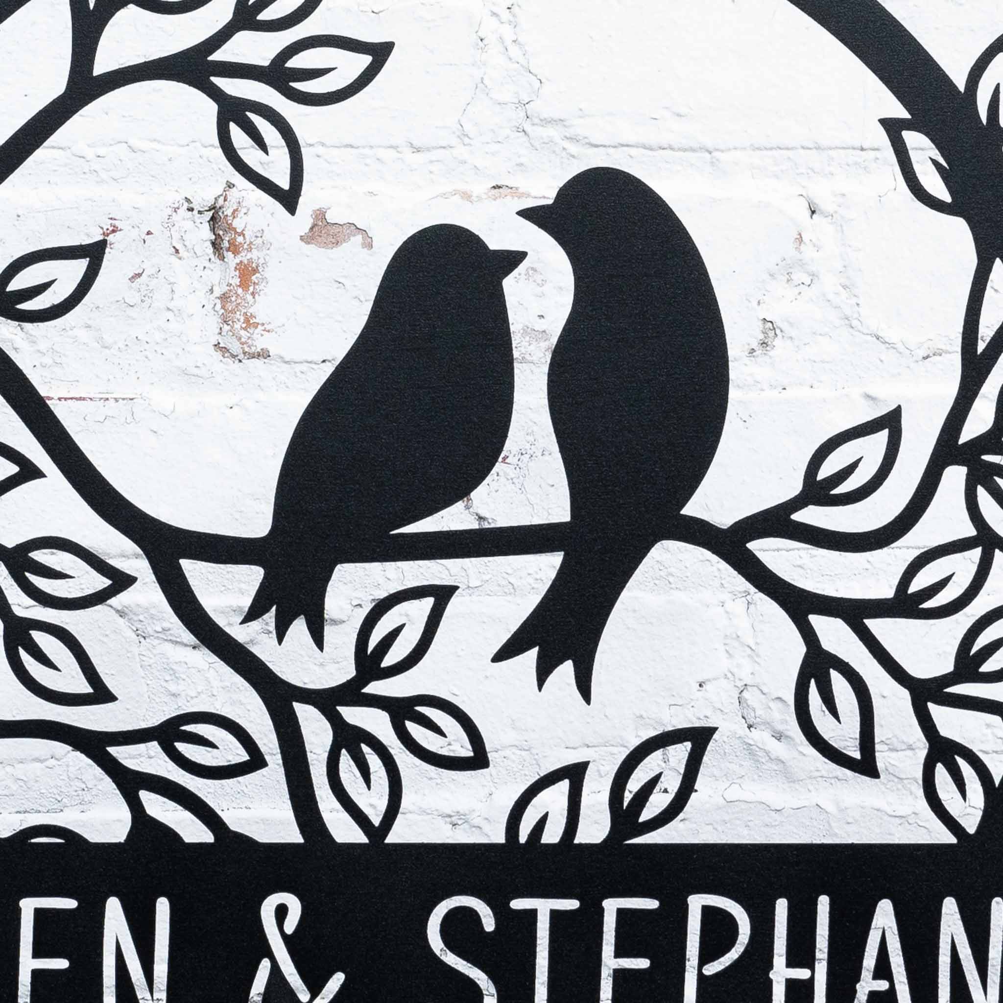 Love Birds Monogram