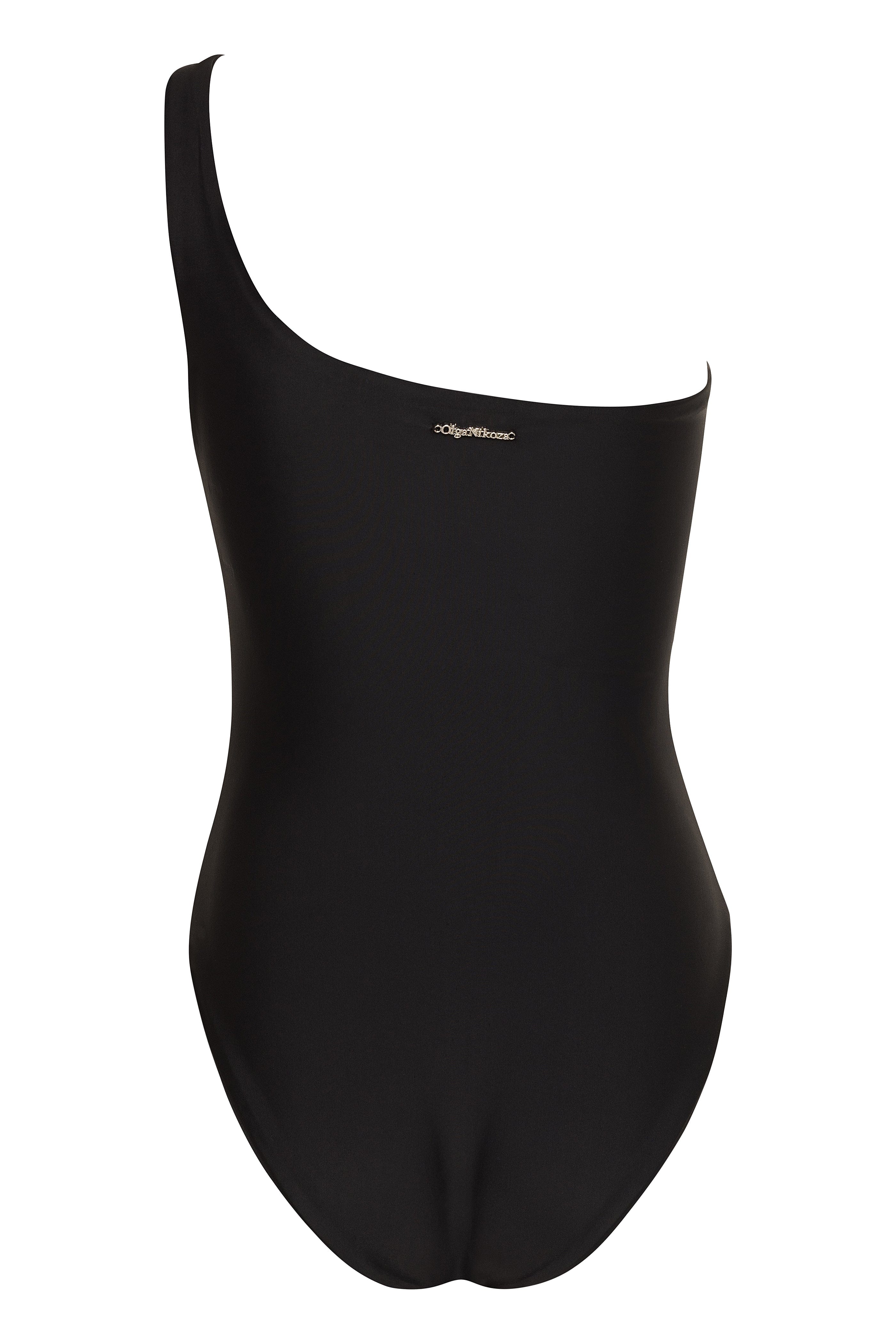 Vanda - Fuchsia One Shoulder Style Swimsuit