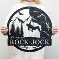 Rock Climbing Outdoor Monogram