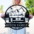 Travel Trailer Outdoor Monogram