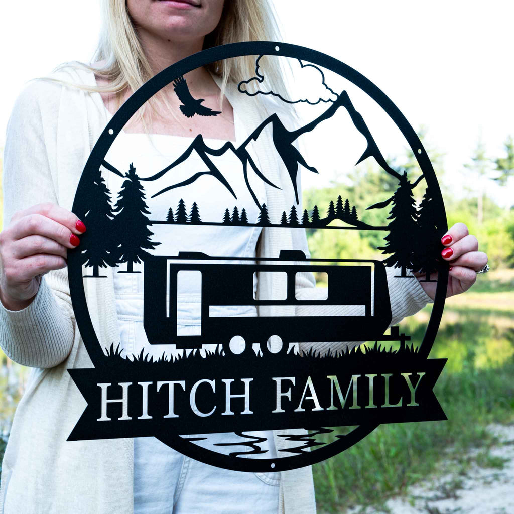 Travel Trailer Outdoor Monogram